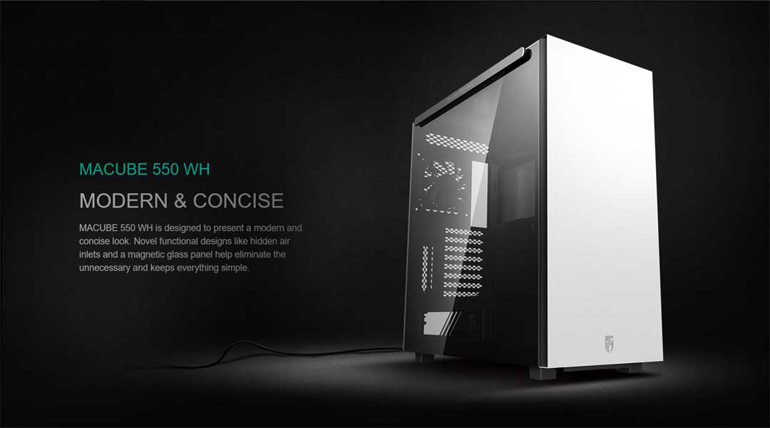 Deepcool MACUBE 550 WH cabinet specs - 2