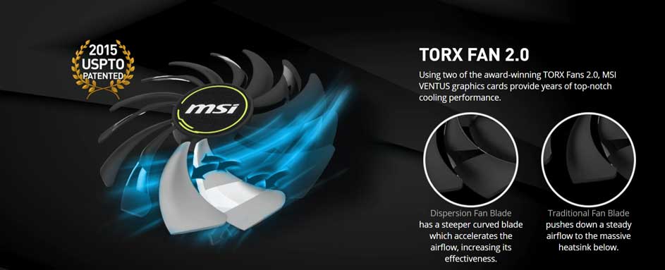 spec-2 GeForce RTX 2080 SUPER VENTUS XS