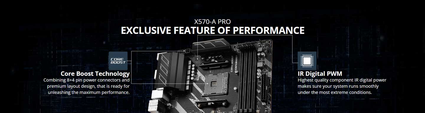 MSI X570-A PRO motherboard specs - 1