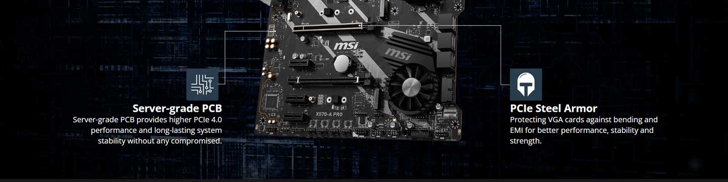 MSI X570-A PRO motherboard specs - 2