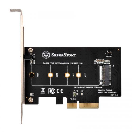 02 Silverstone M.2 to PCI-E x4 adapter card