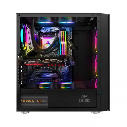 03 Ant Esports ICE-511MT Mesh gaming cabinet