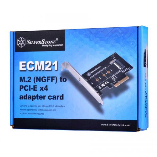 06 Silverstone M.2 to PCI-E x4 adapter card