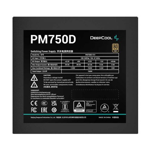 03 Deepcool PM750D EN power supply