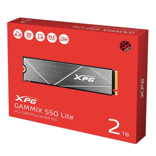 04 Adata XPG GAMMIX S50 Lite 2TB PCIe Gen4x4 M.2 NVMe