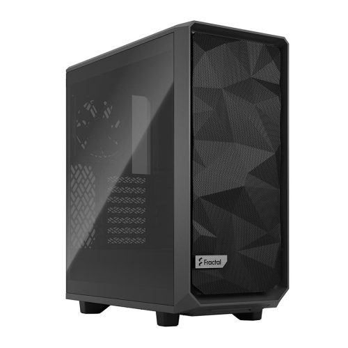 01 Fractal Design Meshify 2 Compact Gray TG cabinet