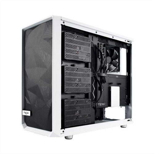 04 Fractal Design Meshify S2 White TG Clear cabinet