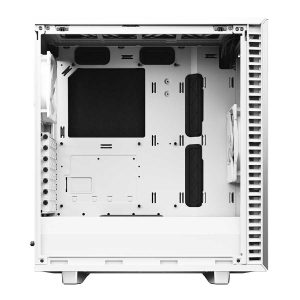 02 Fractal Define 7 Compact White TG Clear cabinet