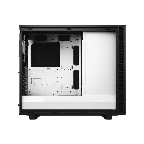 03 Fractal Define 7 Black White TG Clear cabinet
