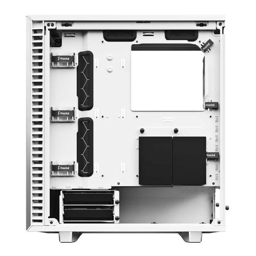04 Fractal Define 7 Compact White TG Clear cabinet