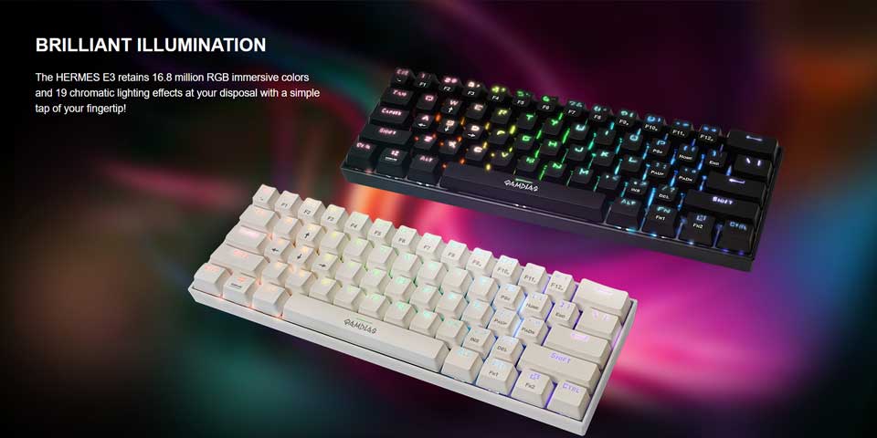 Gamdias Hermes E3 gaming keyboard specs - 2