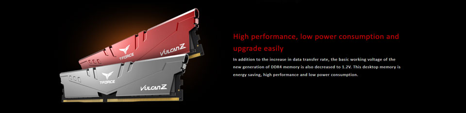 Teamgroup Vulcan Z 3200 16GB DDR4 RAM specs - 3