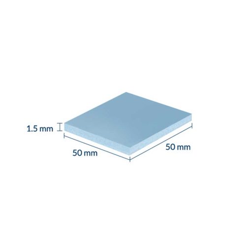 02 Arctic thermal pad 50 Blue (50x50x1.5mm)