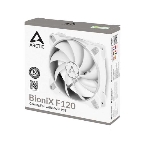 04 Arctic BioniX F120 Grey White case fan