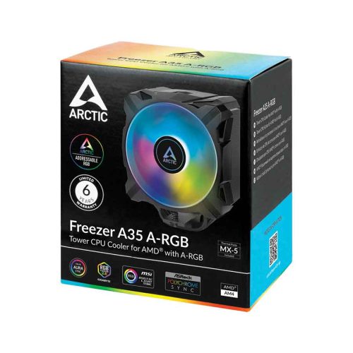 07 Arctic Freezer A35 ARGB CPU air cooler