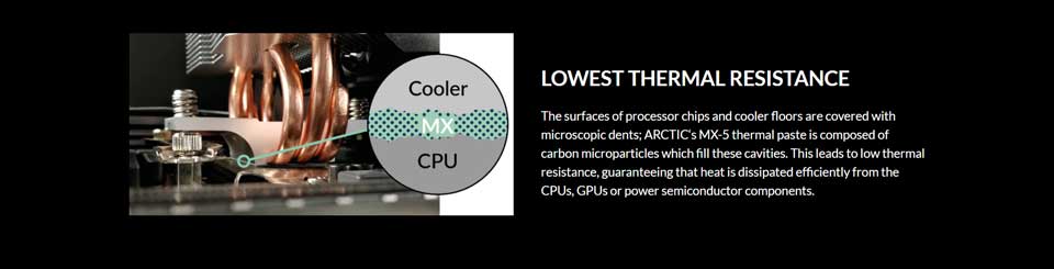 Arctic MX5 4g thermal paste specs - 2