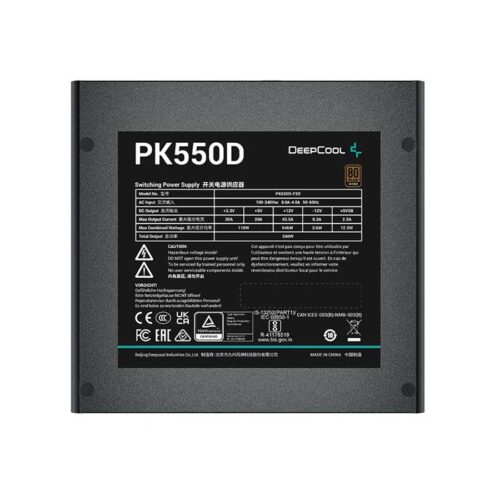 03 Deepcool PK550D power supply