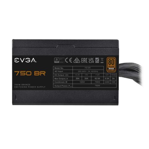 03 EVGA 750 BR power supply