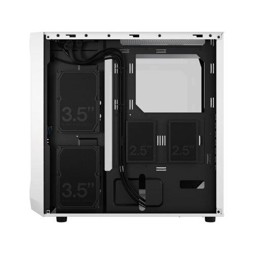 05 Fractal design focus 2 RGB white TG clear cabinet