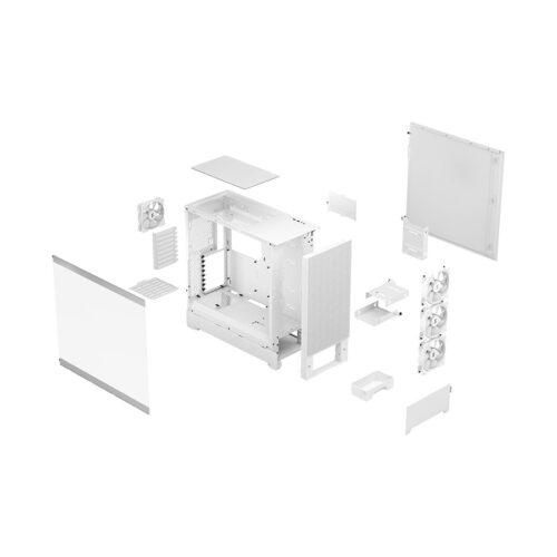 06 Fractal design Pop XL Air RGB white TG clear cabinet