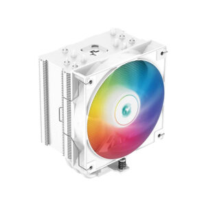 01 Deepcool AG500 ARGB white CPU air cooler