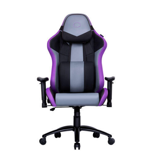 01 Cooler Master Caliber R3 purple-black gaming chair