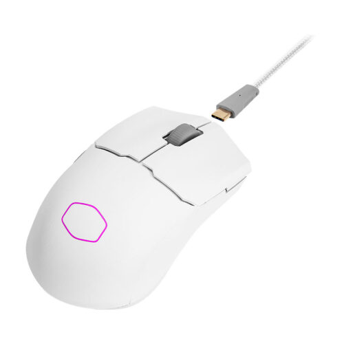 01 Cooler Master MM712 White gaming mouse