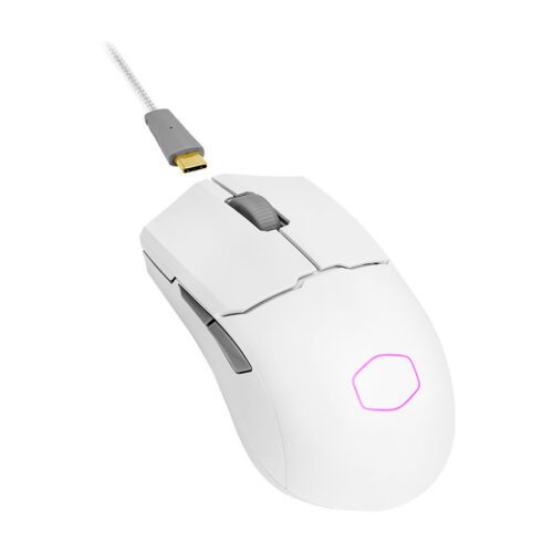 03 Cooler Master MM712 White gaming mouse