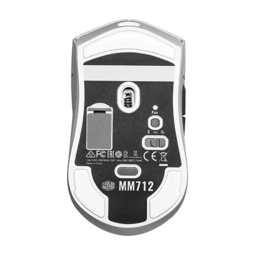 06 Cooler Master MM712 White gaming mouse