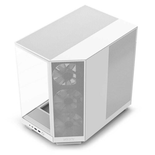 03 NZXT H6 Flow RGB white cabinet 1