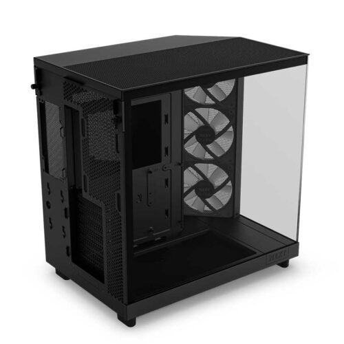 04 NZXT H6 Flow RGB black cabinet