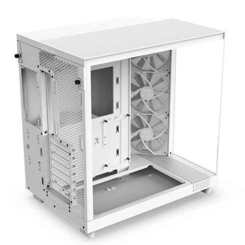 04 NZXT H6 Flow white cabinet